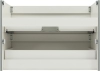 Тумба с раковиной Aquanet Джейн (Flat) 90 подвесная, мисти грин