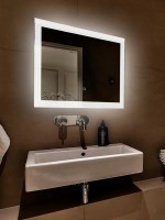 Зеркало Abber See AG6107S-0.8 80х60 см, с подсветкой