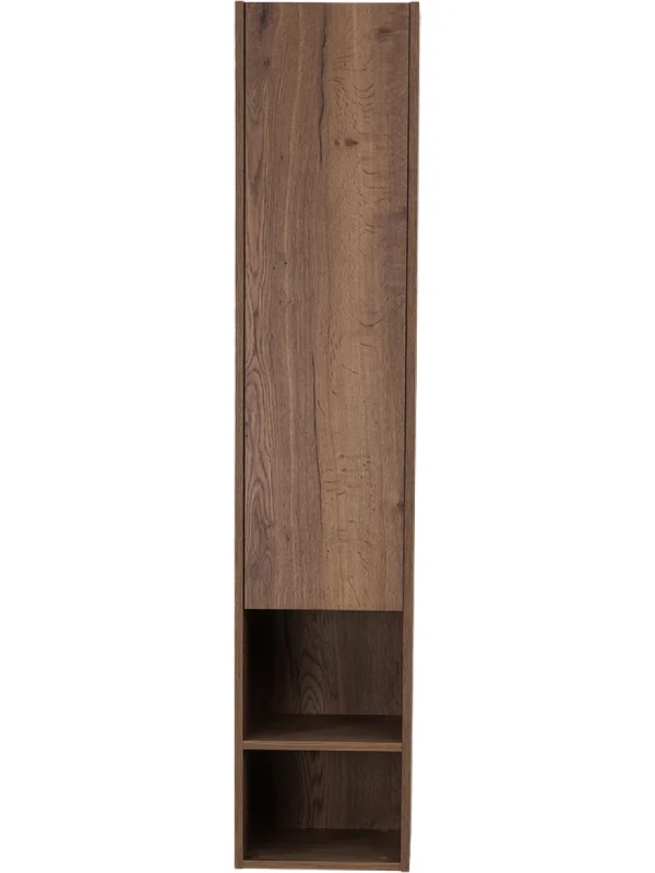 Шкаф пенал для ванной BelBagno Kraft R rovere tabacco, 1 дверь