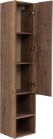 Шкаф пенал для ванной BelBagno Kraft R rovere tabacco, 1 дверь