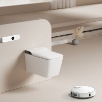 Комплект 2 в 1 Abber Rechteck AC1215S-AC0101P2 Унитаз-биде электронный, подвесной + Монтажная рама