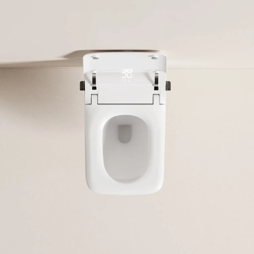 Комплект 2 в 1 Abber Rechteck AC1215S-AC0101P2 Унитаз-биде электронный, подвесной + Монтажная рама