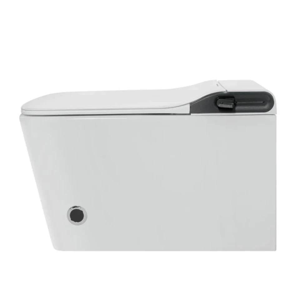 Комплект 2 в 1 Abber Rechteck AC1215S-AC0101P2 Унитаз-биде электронный, подвесной + Монтажная рама