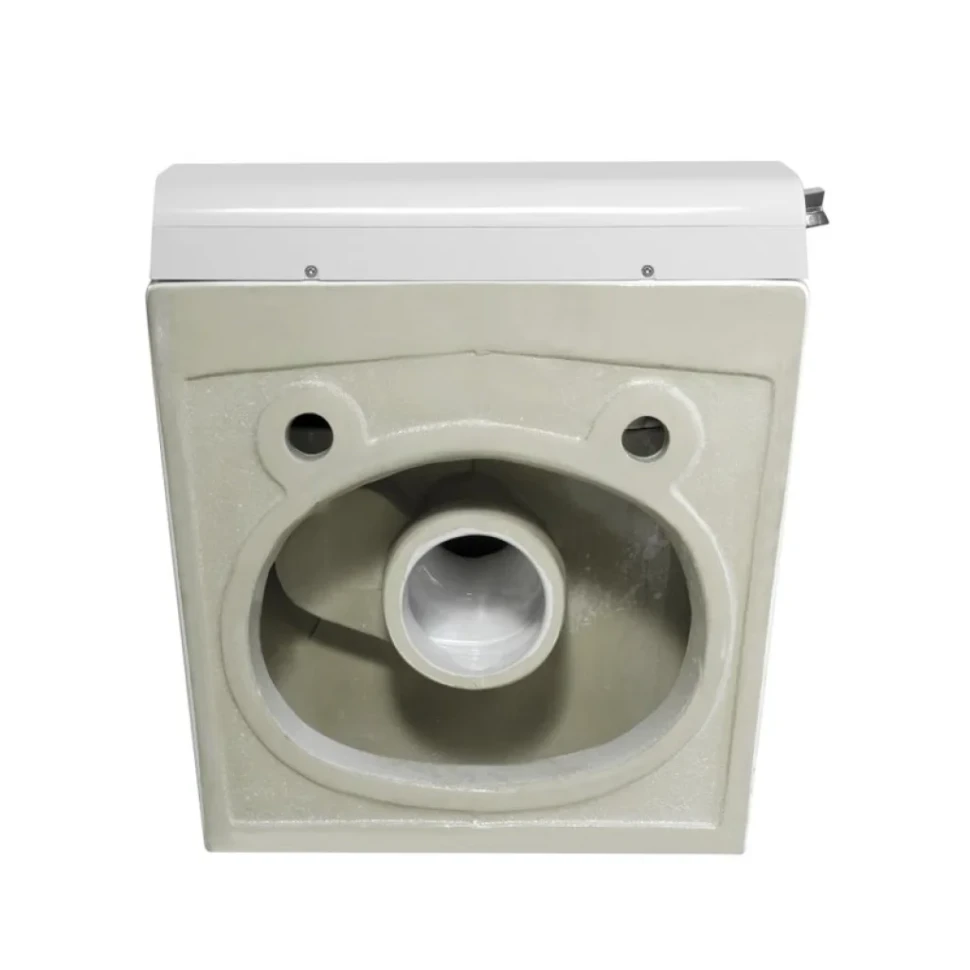 Комплект 2 в 1 Abber Rechteck AC1215S-AC0101P2 Унитаз-биде электронный, подвесной + Монтажная рама