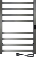 Полотенцесушитель электрический Indigo Oktava Slim 3 LСLOKS3E80-50GFMRt graphite metallic