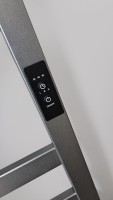 Полотенцесушитель электрический Indigo Oktava Slim 3 LСLOKS3E80-50GFMRt graphite metallic
