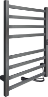 Полотенцесушитель электрический Indigo Oktava Slim 3 LСLOKS3E80-50GFMRt graphite metallic