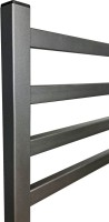 Полотенцесушитель электрический Indigo Oktava Slim 3 LСLOKS3E80-50GFMRt graphite metallic