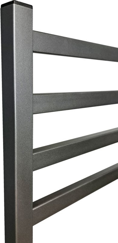 Полотенцесушитель электрический Indigo Oktava Slim 3 LСLOKS3E80-50GFMRt graphite metallic