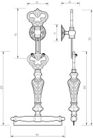 Скребок Migliore Elisabetta 17017 бронза