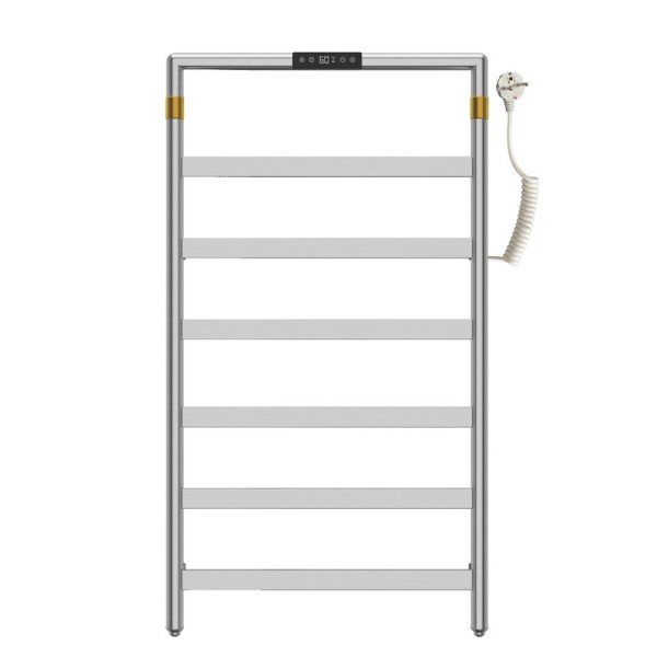 Полотенцесушитель электрический Wonzon & Woghand WW-A6016-BR брашированный никель