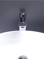 Смеситель для раковины AltroBagno Aperto 010206 BiCr белый, хром