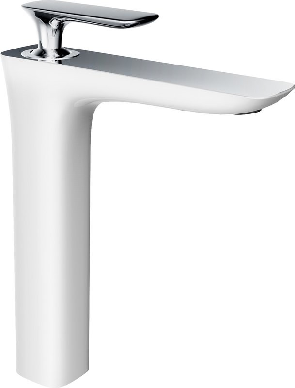 Смеситель для раковины AltroBagno Aperto 010206 BiCr белый, хром