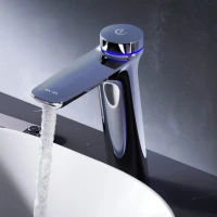 Термостатический смеситель AM.PM Inspire V2.0 F50A93400 TouchReel электронный с донным клапаном Термостатический смеситель AM.PM Inspire V2.0 F50A93400 TouchReel электронный с донным клапаном