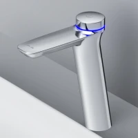 Термостатический смеситель AM.PM Inspire V2.0 F50A93400 TouchReel электронный с донным клапаном Термостатический смеситель AM.PM Inspire V2.0 F50A93400 TouchReel электронный с донным клапаном