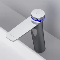 Термостатический смеситель AM.PM Inspire V2.0 F50A93400 TouchReel электронный с донным клапаном Термостатический смеситель AM.PM Inspire V2.0 F50A93400 TouchReel электронный с донным клапаном