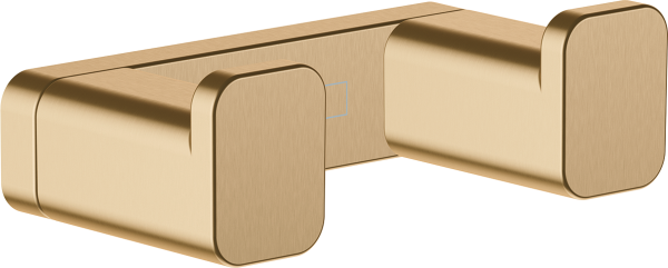 Крючок Hansgrohe AddStoris 41755140 двойной, шлифованная бронза