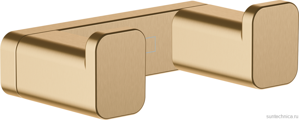 Крючок Hansgrohe AddStoris 41755140 двойной, шлифованная бронза
