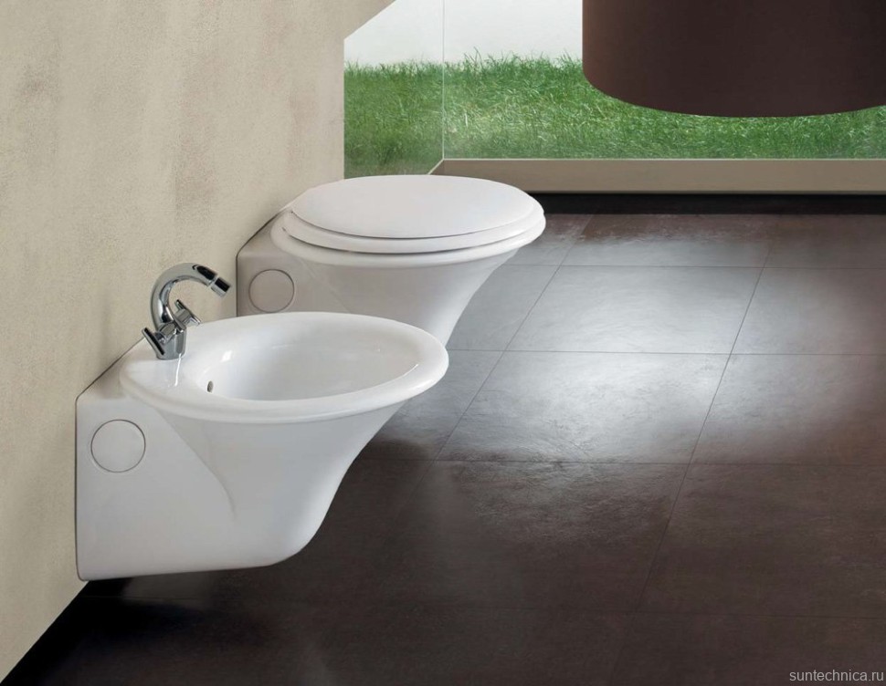 Унитаз подвесной Hatria Sculture YXKN01 с микролифтом