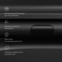Унитаз подвесной AM.PM Func C8F1701MBSC безободковый, с микролифтом, матовый черный