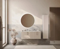 Тумба с раковиной Sanvit Рольф 120 белая, L