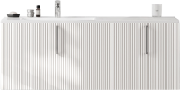Тумба с раковиной Sanvit Рольф 120 белая, L