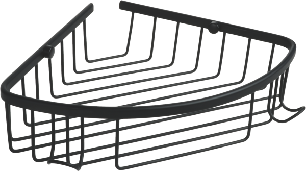 Полка Fixsen Hotel FX-31051-1A угловая, черная