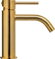 Смеситель для раковины Paffoni Light LIG071HGSP золото медовое