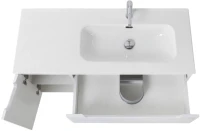 Мебель для ванной комнаты BelBagno Etna 120 R 2 ящика, дверца, bianco lucido