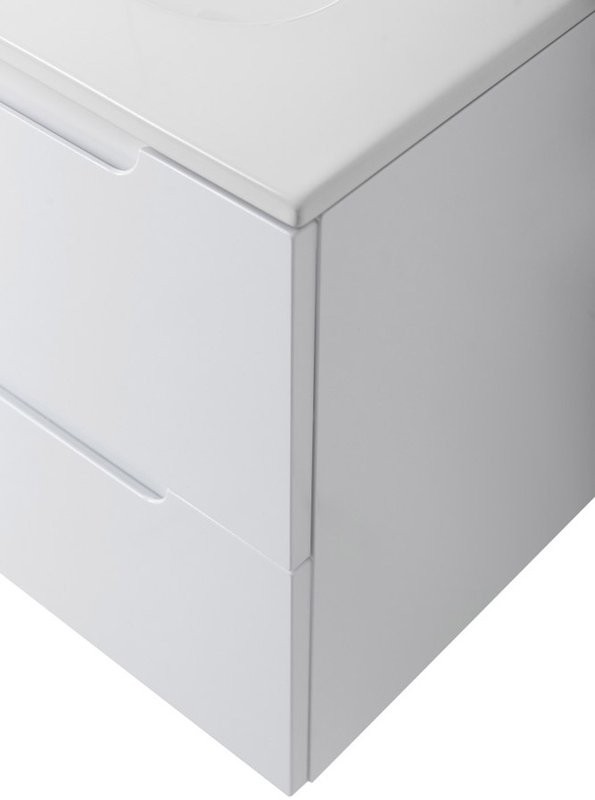 Мебель для ванной комнаты BelBagno Etna 120 R 2 ящика, дверца, bianco lucido