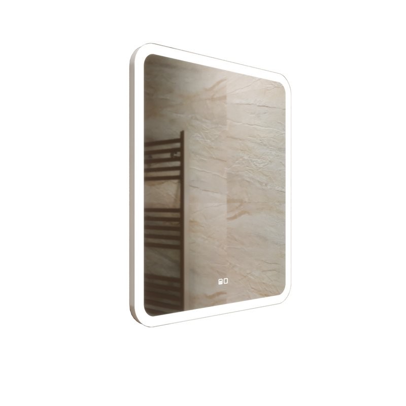 Зеркало MIXLINE "Стив-2" 600*700 (ШВ) сенсорный выключатель, светодиодная подсветка + подогрев