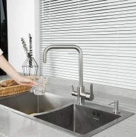 Смеситель для кухни Frap H801 F43801 сатин