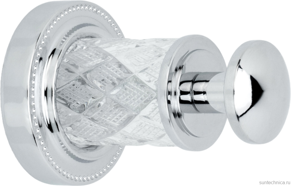 Крючок Boheme Murano Cristal 10906-CRST-СН хром
