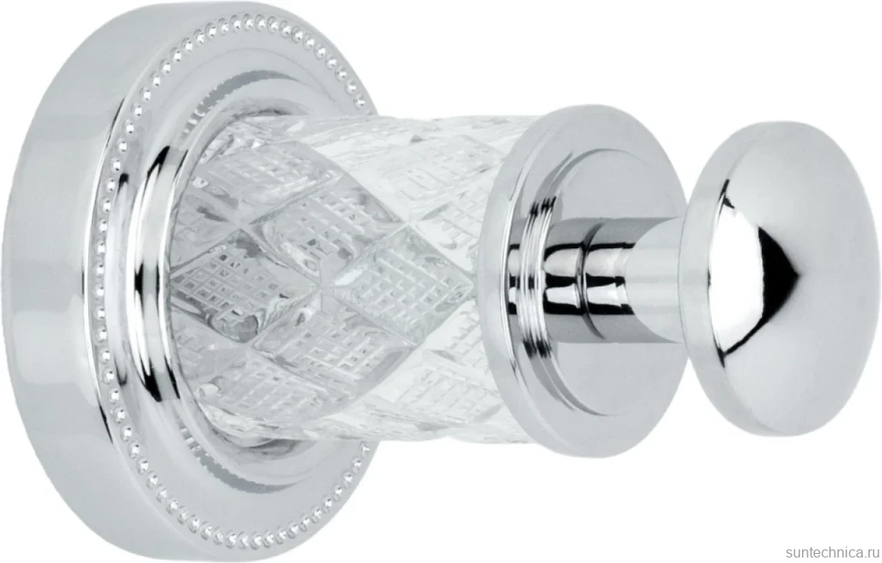 Крючок Boheme Murano Cristal 10906-CRST-СН хром