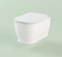 Унитаз подвесной Lavinia Boho Bell Pro Rimless 3301002R безободковый, с микролифтом