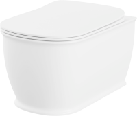 Унитаз подвесной Lavinia Boho Bell Pro Rimless 3301002R безободковый, с микролифтом