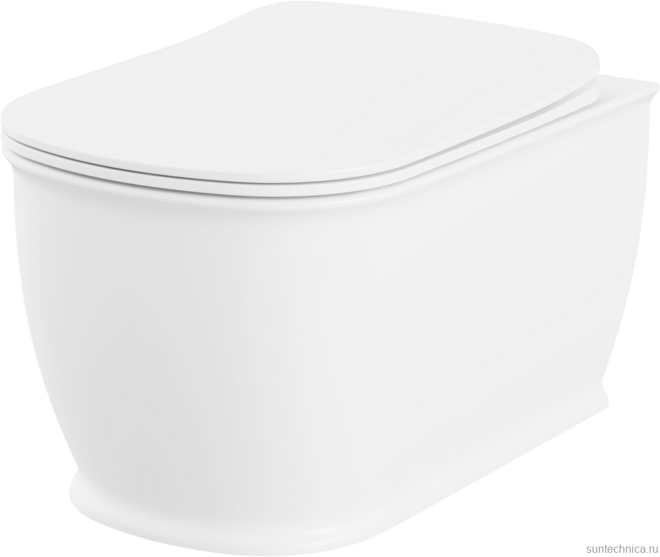 Унитаз подвесной Lavinia Boho Bell Pro Rimless 3301002R безободковый, с микролифтом