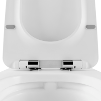 Унитаз подвесной Lavinia Boho Bell Pro Rimless 3301002R безободковый, с микролифтом