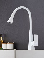 Смеситель для кухни Haiba HB73823-8 белый