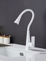 Смеситель для кухни Haiba HB73823-8 белый