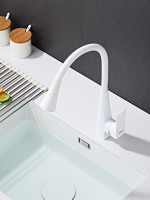 Смеситель для кухни Haiba HB73823-8 белый