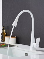 Смеситель для кухни Haiba HB73823-8 белый