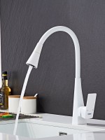 Смеситель для кухни Haiba HB73823-8 белый