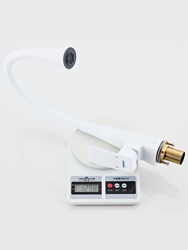 Смеситель для кухни Haiba HB73823-8 белый