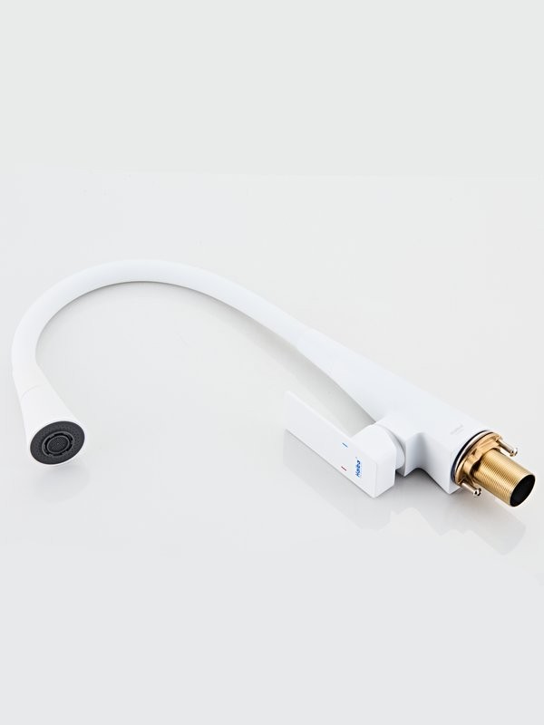 Смеситель для кухни Haiba HB73823-8 белый