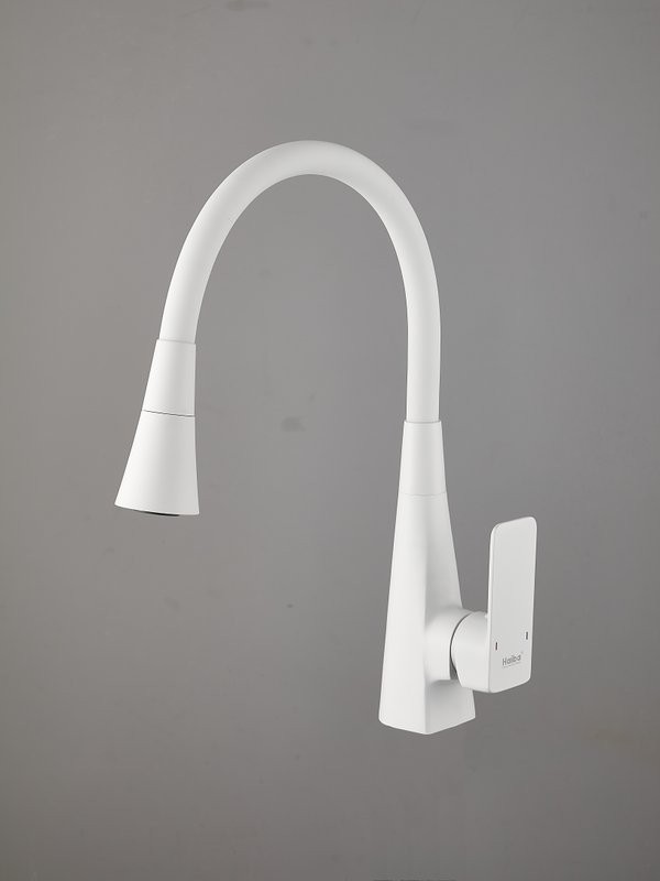 Смеситель для кухни Haiba HB73823-8 белый