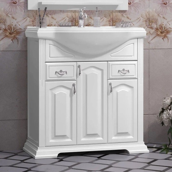 Тумба под раковину Opadiris Риспекто 80 белая