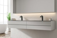 Смеситель для раковины Lemark Bronx LM3737BL черный