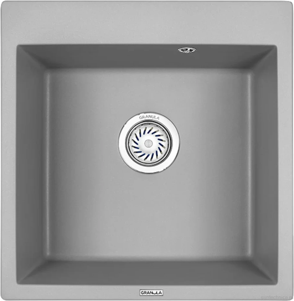 Мойка кухонная Granula 5102, алюминиум