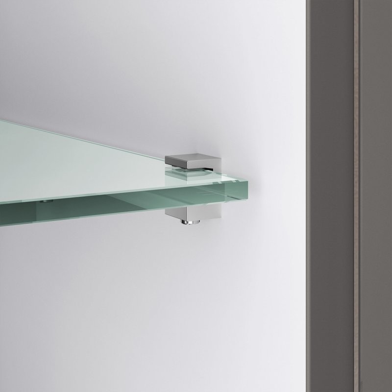 Шкаф пенал для ванной Keuco Stageline 32831 R, инокс матовый
